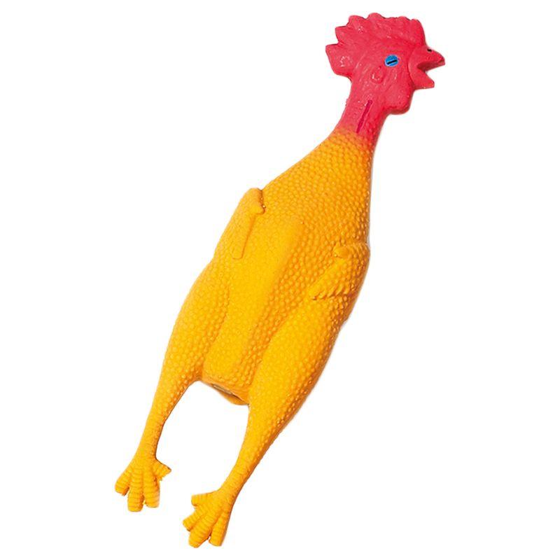 Rubber Chicken Dog Toy